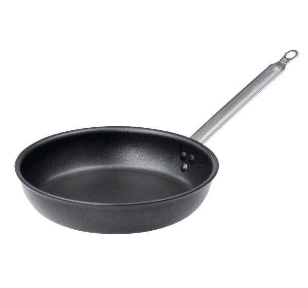 Poêle anti-adhérente aluminium inox elite chef - Matfer
