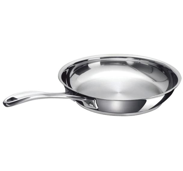 Poêle lisse inox 24 cm chef Beka line