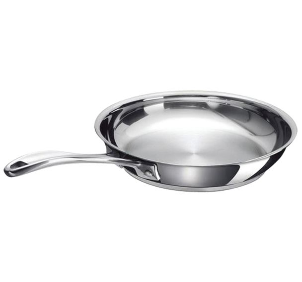 Poêle lisse inox 26 cm chef Beka line