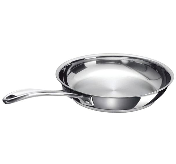 Poêle lisse inox 28 cm chef Beka line