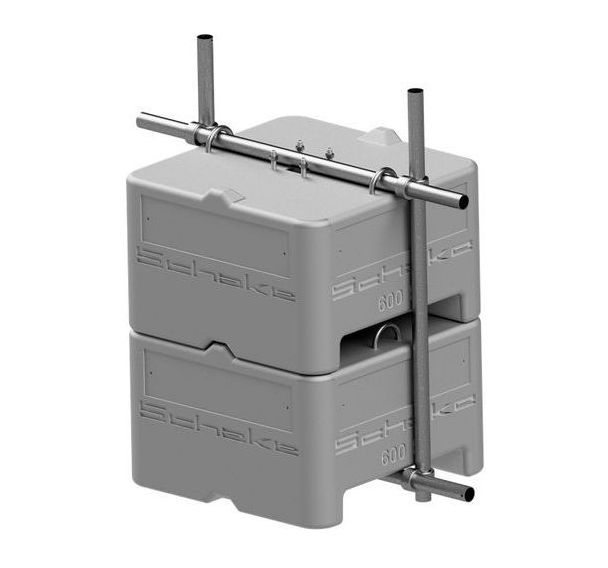 Poids en béton - Lot de 2 - Schake