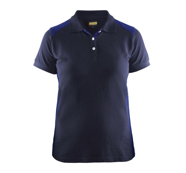 Polo femme marine/bleu roi