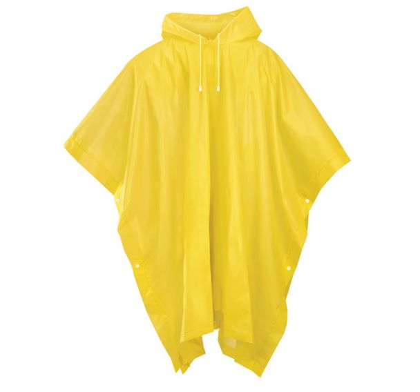 Poncho de pluie jaune taille universelle-Hama