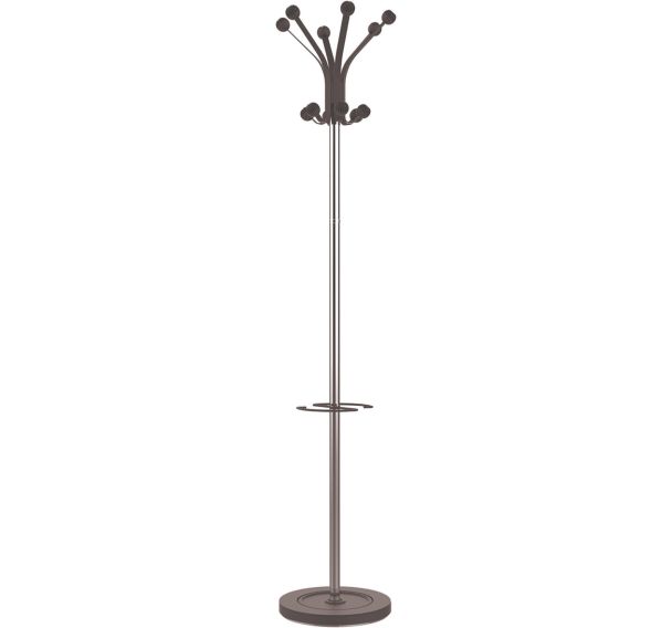 Portemanteau Hakea chrome/noir