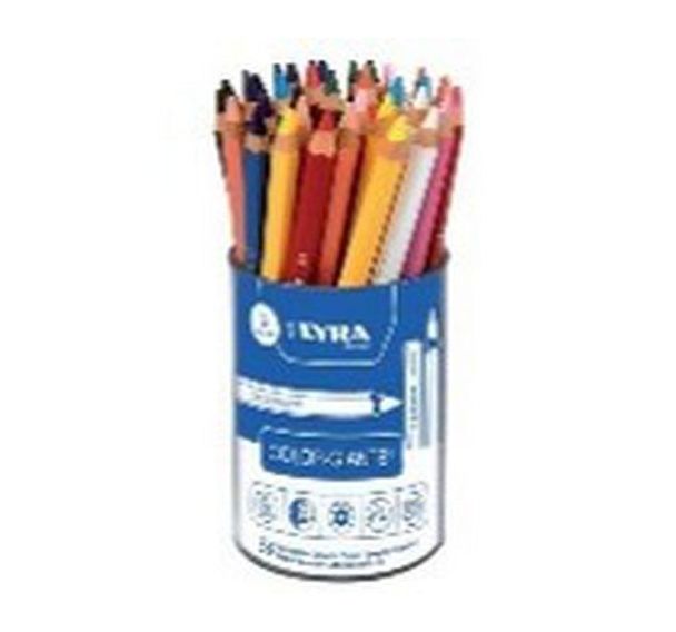 Pot 36 crayons de couleurs Lyra Color Giants