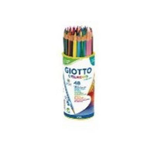 Pot 48 crayons couleurs Giotto Stilnovo Aquarellables