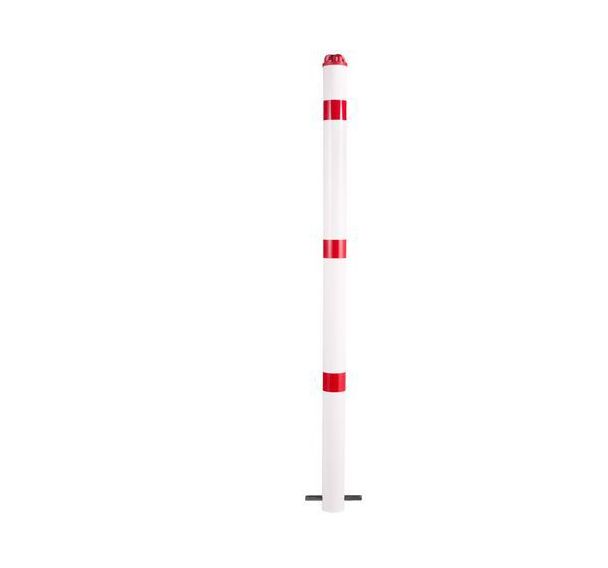 Poteau aluminium D60 mm tête chaine - Croso