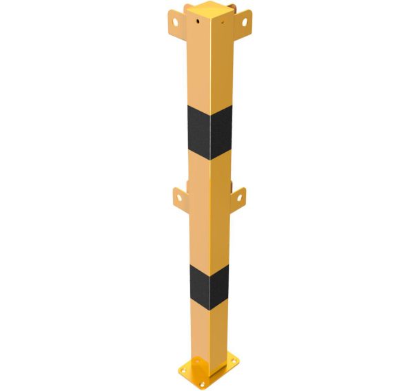 Poteau angle à cheviller pour barre supérieure et barre 90°