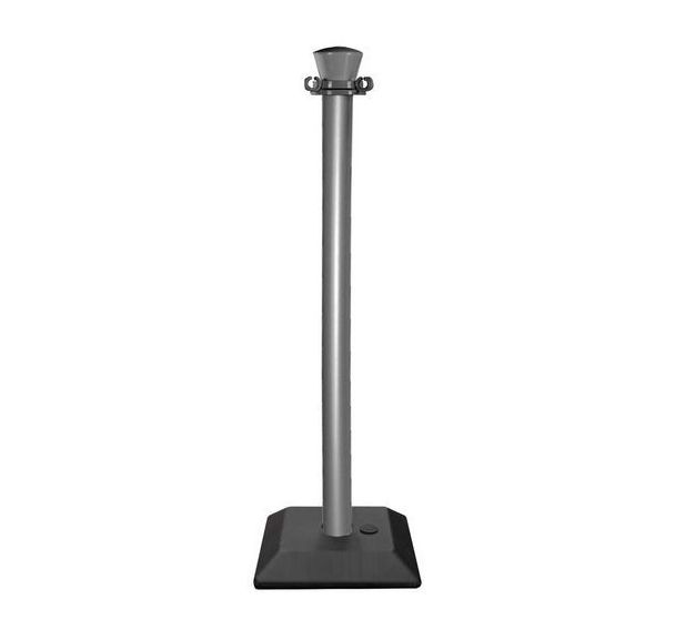 Poteau de balisage ABS monobloc base à lester - Viso