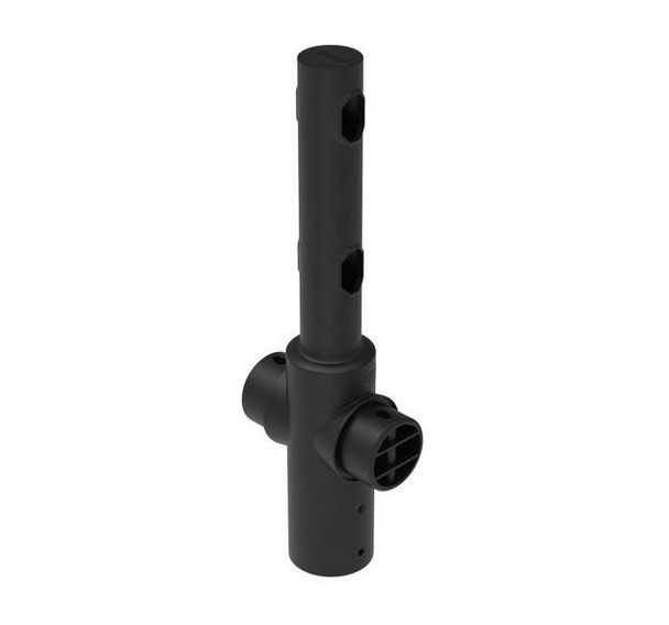 Poteau de connexion central barrière modulaire - Kit Triple