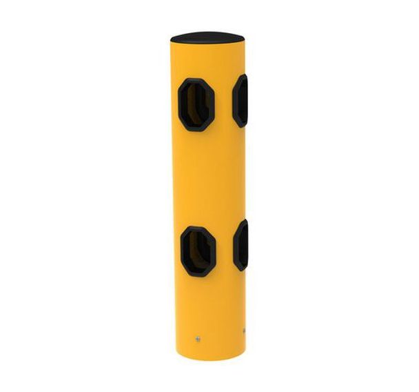 Poteau de connexion d'angle barrière modulaire - Kit Double