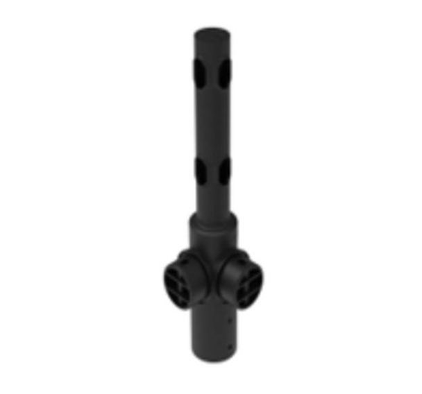 Poteau de connexion d'angle barrière modulaire - Kit Triple
