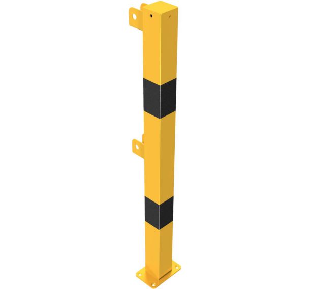 Poteau extrémité à cheviller supérieure