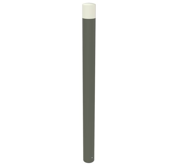 Potelet URBIN PMR tête bombée métal hauteur 1.20 m - Buton Design