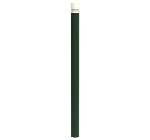 Potelet VITYL PMR tête gorges métal hauteur 1.20 m - Buton Design
