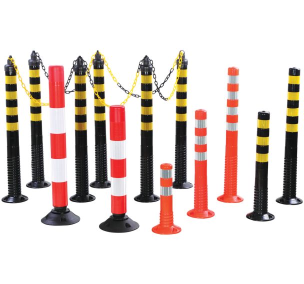 Potelet de délimitation flexible - Lot de 6 - Crash Stop