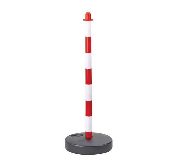 Potelet plastique sur coupelle ronde_Mottez