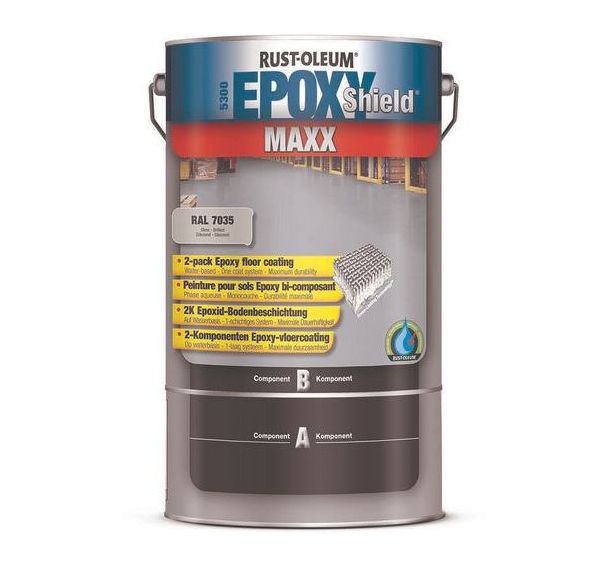 Pots de peinture pour sol EpoxyShield Maxx - Rust Oleum