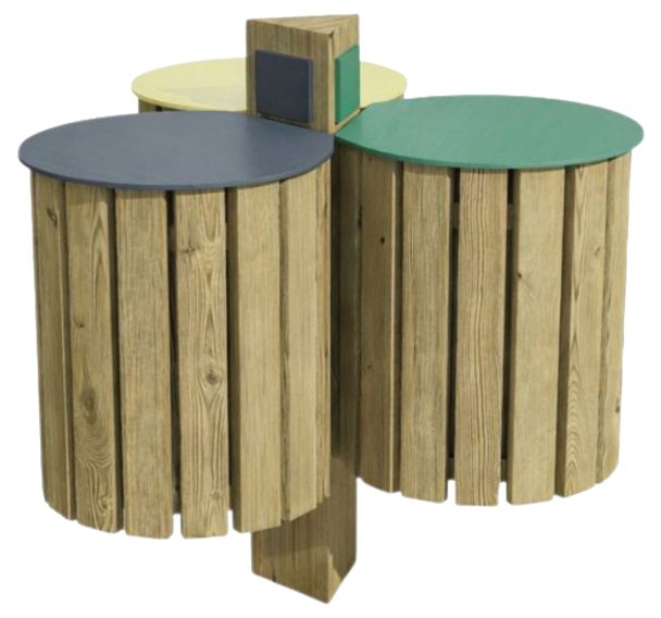 Poubelle Dinard 150L - pin