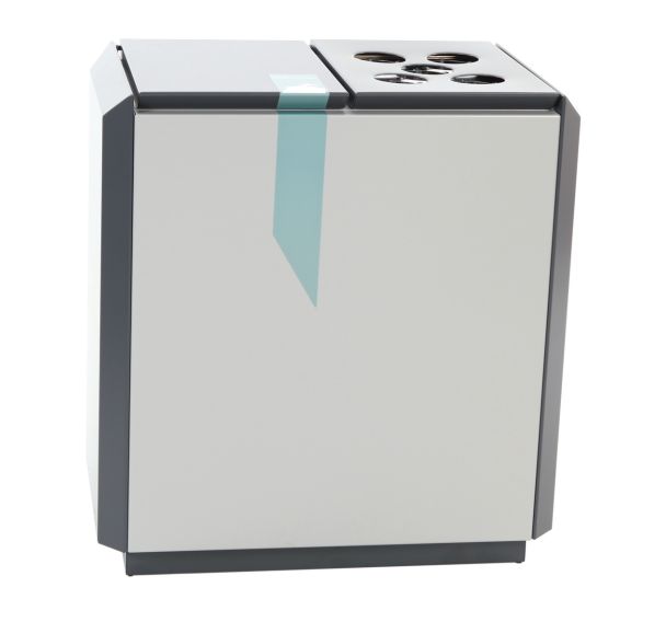 Poubelle Recyclostar 2 avec compartiment gobelets