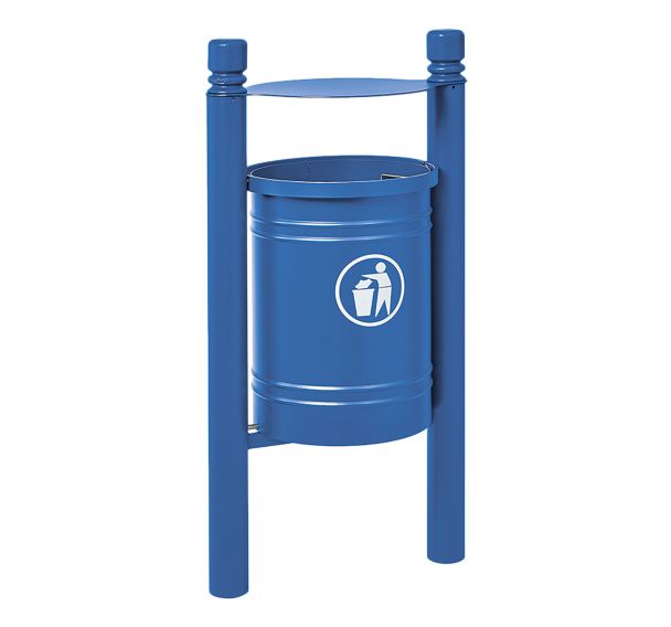 Poubelle Saintonge 40 L seau pommeau City - Procity