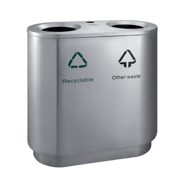 Poubelle Tri-Selectif 2x41L