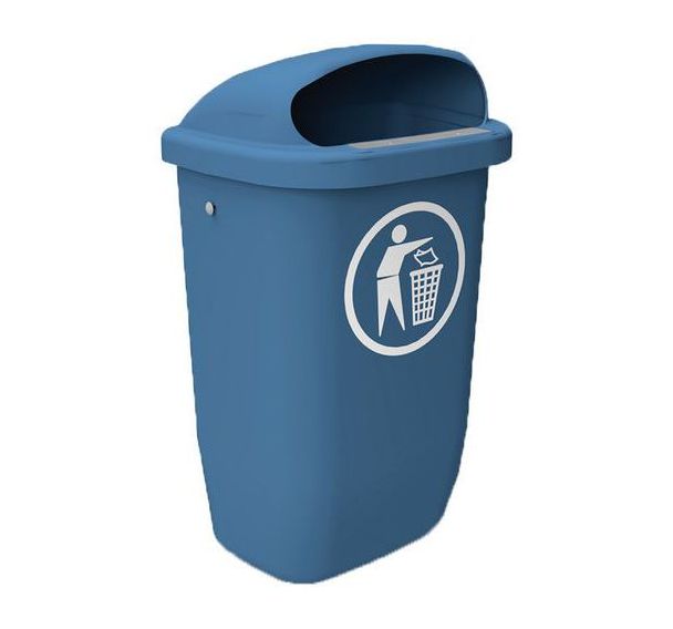 Poubelle de rue 50L