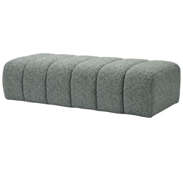 Pouf 2 places Nido tissu bosco non feu