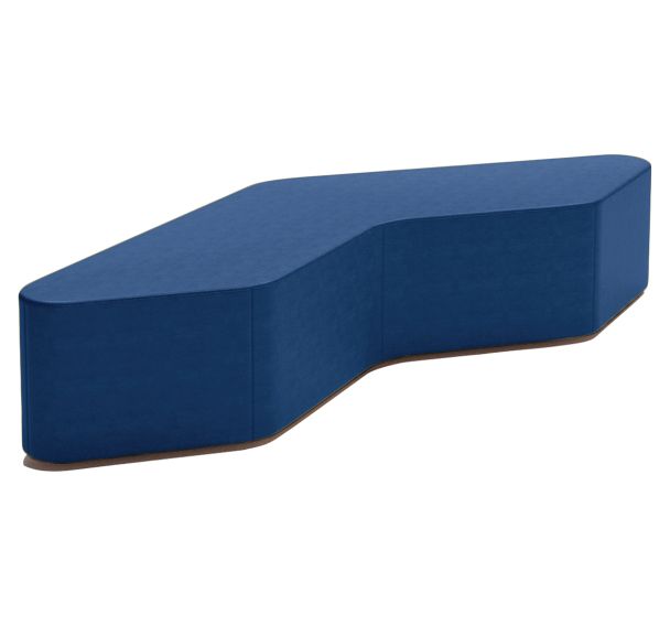 Pouf Hirundo rigide 193 x 92 cm simili cuir - Spouf
