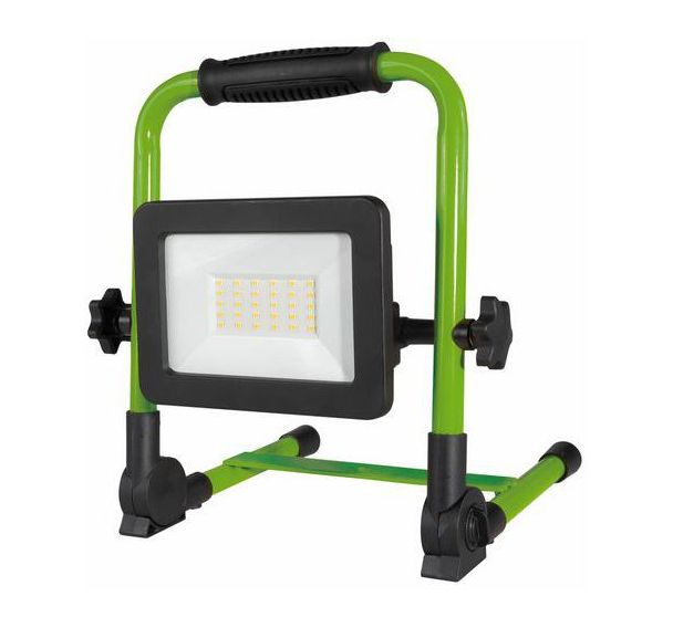 Projecteur de chantier portable à LED 20W 1600 lm vert