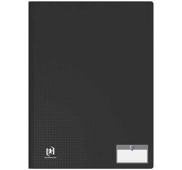 Protege-docs oxford memphis A4 40poch PP - Noir