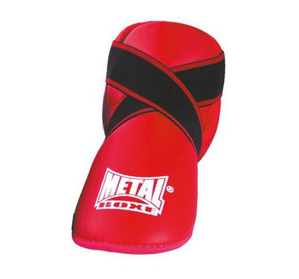 Protège pied prima Metal Boxe Rouge
