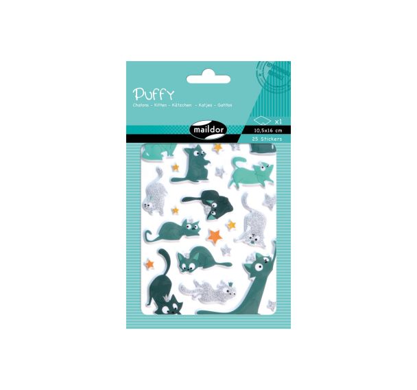 Puffy, Sach 1 pl 10,5x16cm, Chatons
