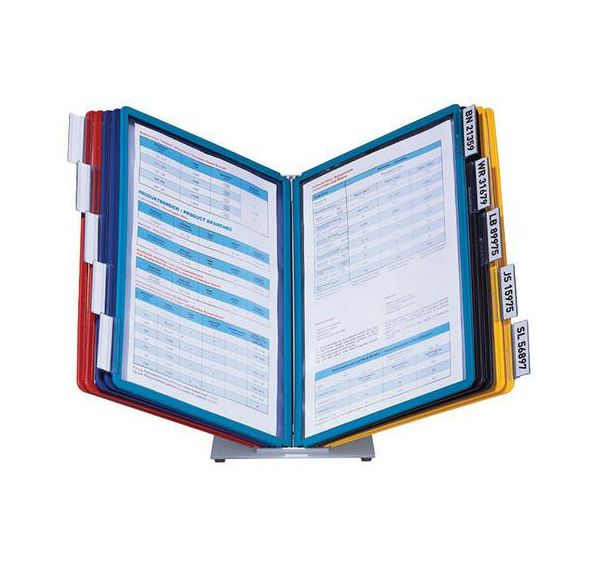 Pupitre de table Vario - 10 pochettes A4 - Durable