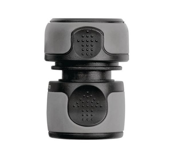 Raccord rapide plastique pour tuyau d'arrosage Ø 15 et 19 mm - Bi-matière