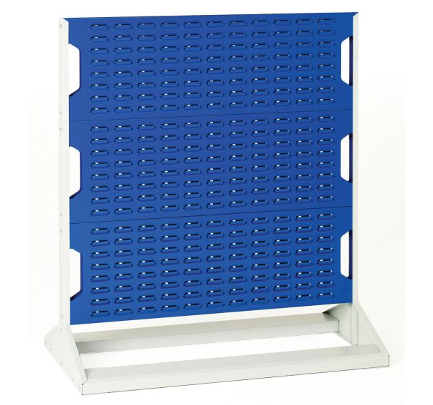 Rack double face 48 bacs rouges et 72 bacs bleus - Bott