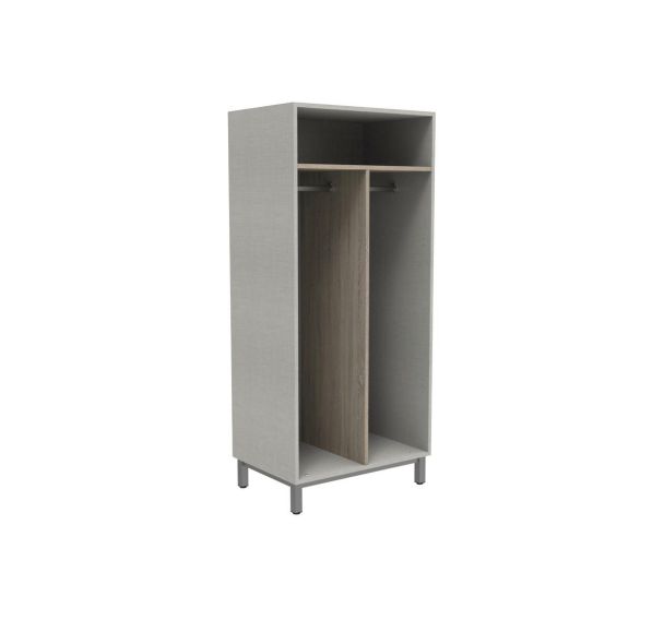 Rangement sans portes penderie Identité largeur 80cm - Manutan Expert