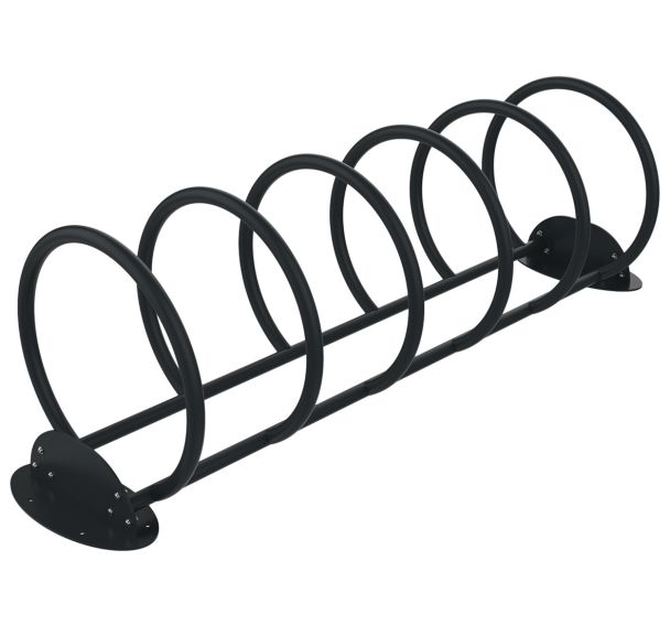 Râtelier vélos ARKAD spirale 5/8 places métal - Buton Design