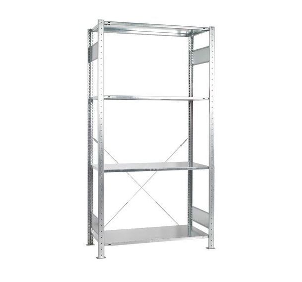 Rayonnage Easy-Fix Basic 2000x1000 mm galvanisé - Schulte