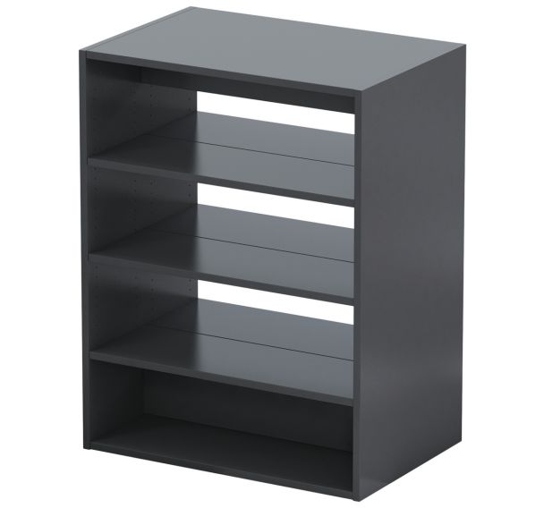 Rayonnage Nigéria double face hauteur 130cm-MBA