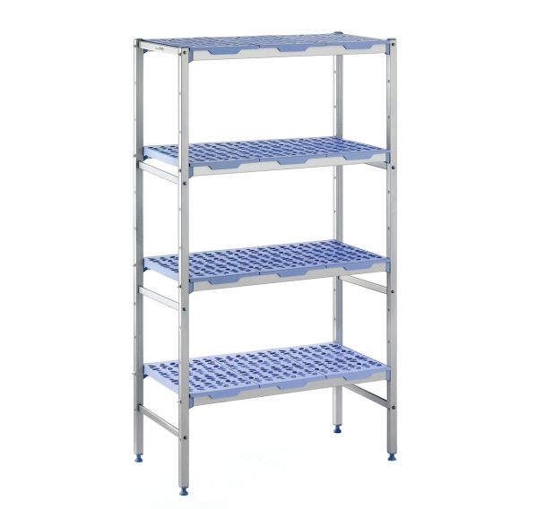 Rayonnage en ligne 4 niveaux P.40 cm - Tournus Equipement