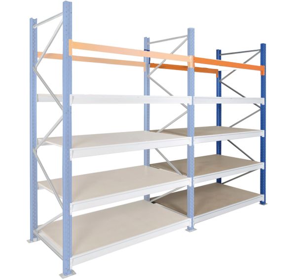 Rayonnage hybride stockage manuel palettes Elément suivant - Manorga