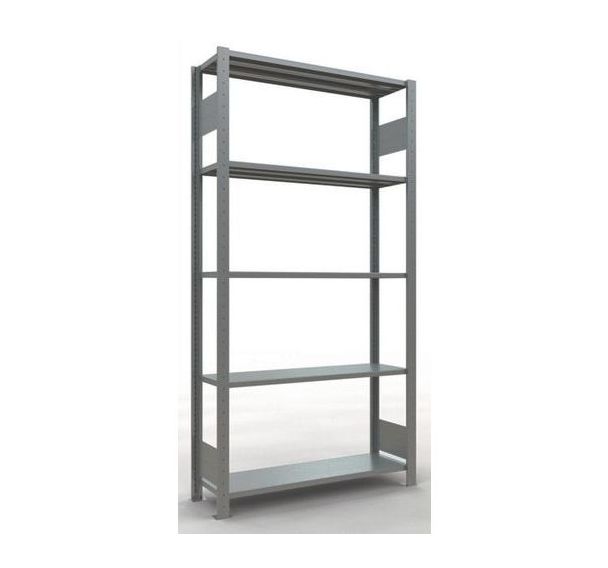 Rayonnage léger Easy-Fix -Double face - Finition galva - Schulte