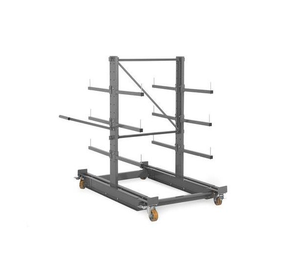 Rayonnage mobile léger Cantilever - Poignée de manutention