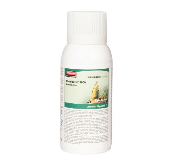 Recharge de parfum Rubbermaid Microburst 3000 - Parfum: Rainforest (lot de 12)