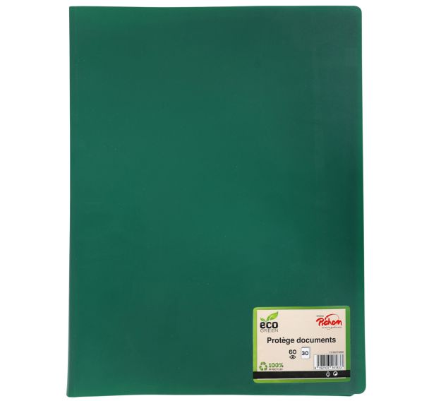 Reliure plastique recyclé 30 volets 40 microns