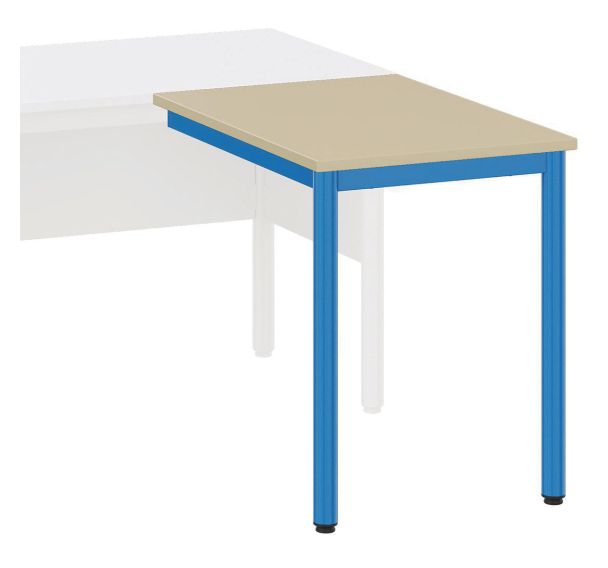 Retour chaire Nova 80 60 cm stratifié chants polypropylène - Mobidecor