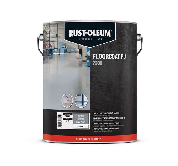 Revêtement de sol 7200 Floorcoat PU - Rust Oleum