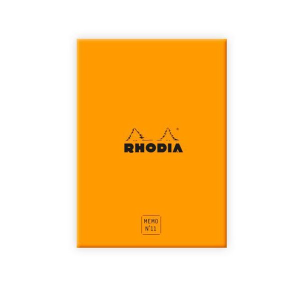 Rhodia coffret bloc Memo N 11 7,5x10,5cm 5x5 240 feuillets