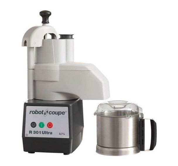 Robot combiné cutter et coupe-légumes R301 ultra compact